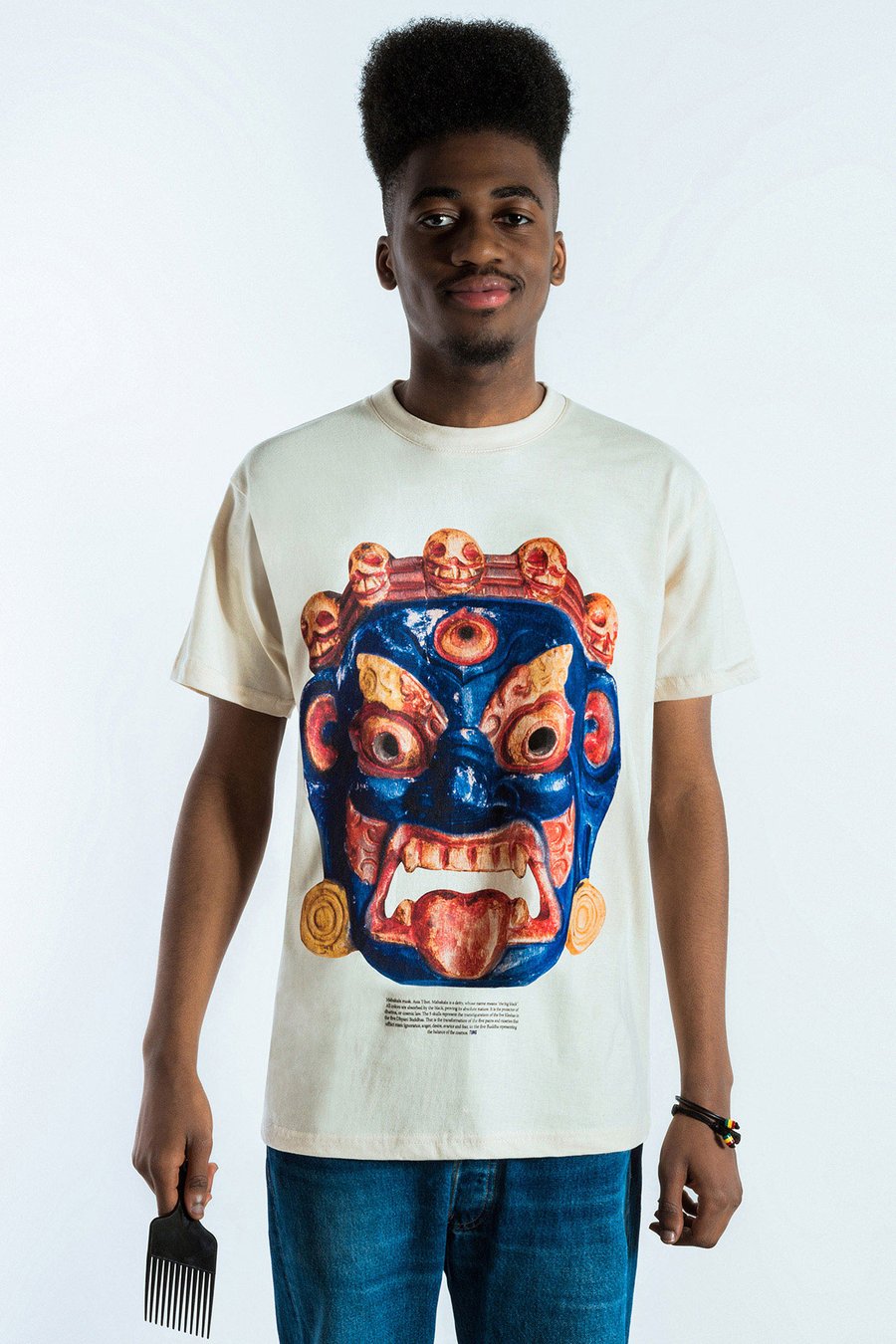 Image of TUNG T SHIRT MAHAKALA MASK 